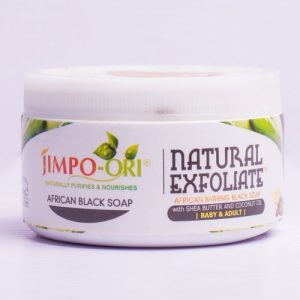 ORI® NATURAL EXFOLIATE SHEA BLACK SOAP 500g