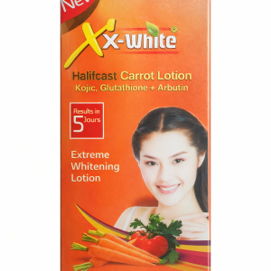 Halfcast Carrot Lotion - Advanced Kojic, Glutathione & Arbutin Formula - 400ml