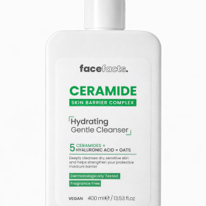 Ceramide Skin Barrier Complex Hydrating Gentle Cleanser – 5 Ceramides + Hyaluronic Acid + Oats – Fragrance Free – Vegan