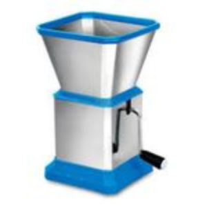 Stainless Hand Grinder: IDEAL FOR Dry Fruits, Peanuts, Chilli, Ginger, Pepper, Tomatoes, Garlic  Etc (BLUE)