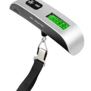Portable Digital Luggage Scale – LCD Travel Baggage Weight Scale with Strap, High Precision Handheld Weighing Tool