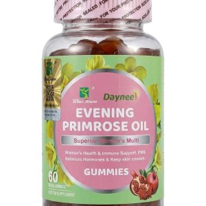 Evening Primrose Oil Gummies - Women's Health, Hormonal Balance & Clear Skin Support