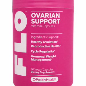 O Positiv FLO Ovarian Support - Hormone Balance & Cycle Regularity - 90 Vegan Capsules