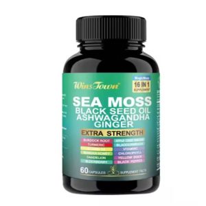 Mogicmoss 16-in-1 Sea Moss Complex - Black Seed Oil, Ashwagandha & Ginger
