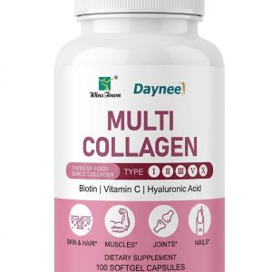 Daynee Multi Collagen Type 1, 2, 3, 4 & 5 - Biotin, Vitamin C & Hyaluronic Acid
